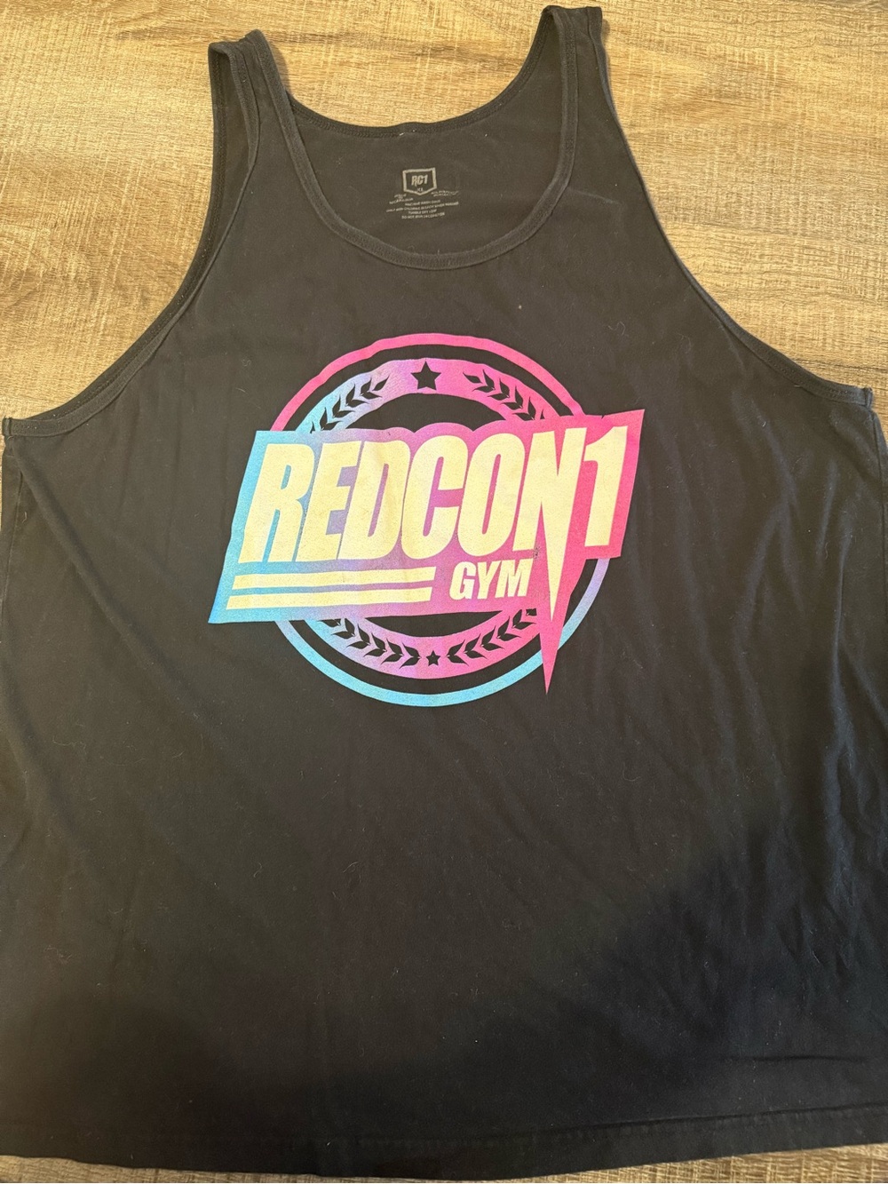 RedCon1 Men's Black Tank Top